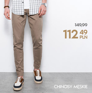 Chinosy męskie -25%