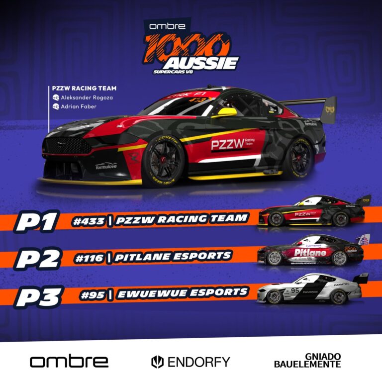 OMBRE sponsorem tytularnym zawodów e-sportowych SOL ENDURANCE Aussie 1000.