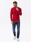 Sweter męski - czerwony V6 E121