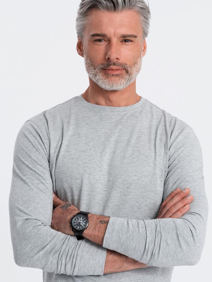 Zestaw longsleeve męski z długim rękawem 2-pak - mix V3 Z43