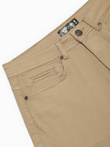 Szorty męskie CHINO - jasnobrązowe V9 OM-SRDS-0103