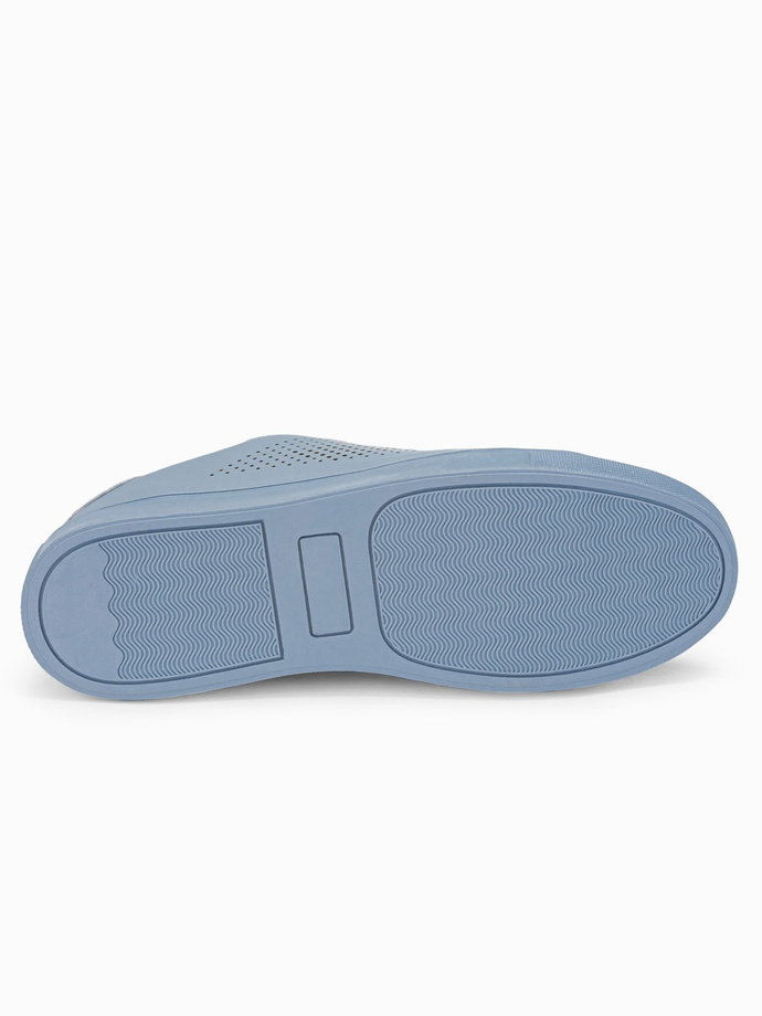 Klasyczne męskie buty sportowe - szare V1 T383