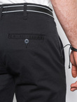Spodnie męskie chino - czarne V1 P156