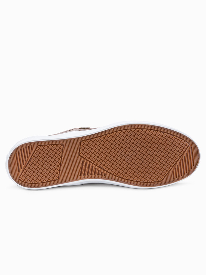 Buty męskie trampki - szare T370