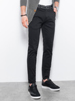 Spodnie męskie chino - czarne V1 P156
