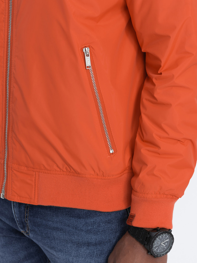 Kurtka męska bomberka - ceglasta V3 C538