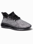 Buty męskie sneakersy - szare V5 T388