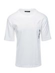 T-shirt męski bawełniany OVERSIZE - biały V1 S1628