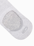 Skarpety męskie stopki 4-pak - szaro-czarne OM-SOSS-0104