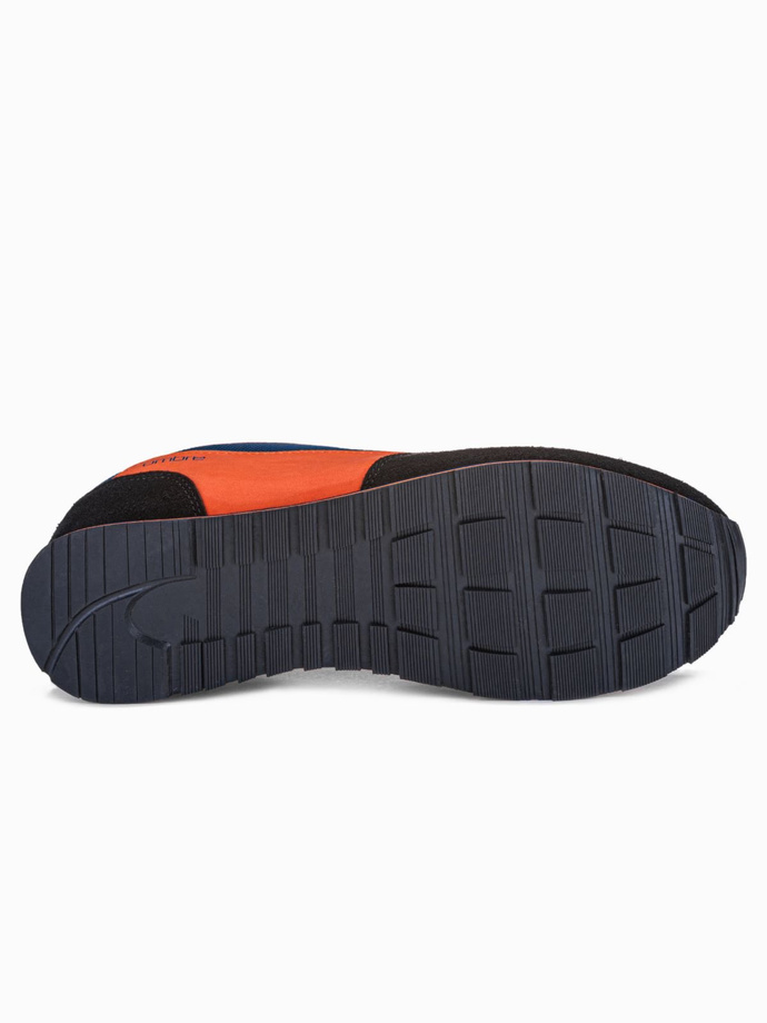 Buty męskie sneakersy - żółte T349