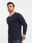 Zestaw longsleeve męski V-NECK - mix 2-pak V6 Z41