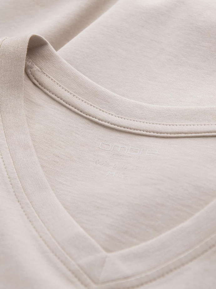 Zestaw longsleeve męski V-NECK - mix 2-pak V8 Z41