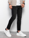 Spodnie męskie jeansowe CARROT FIT - czarne V3 OM-PADP-0117