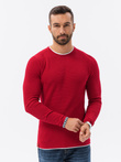 Sweter męski - czerwony V6 E121