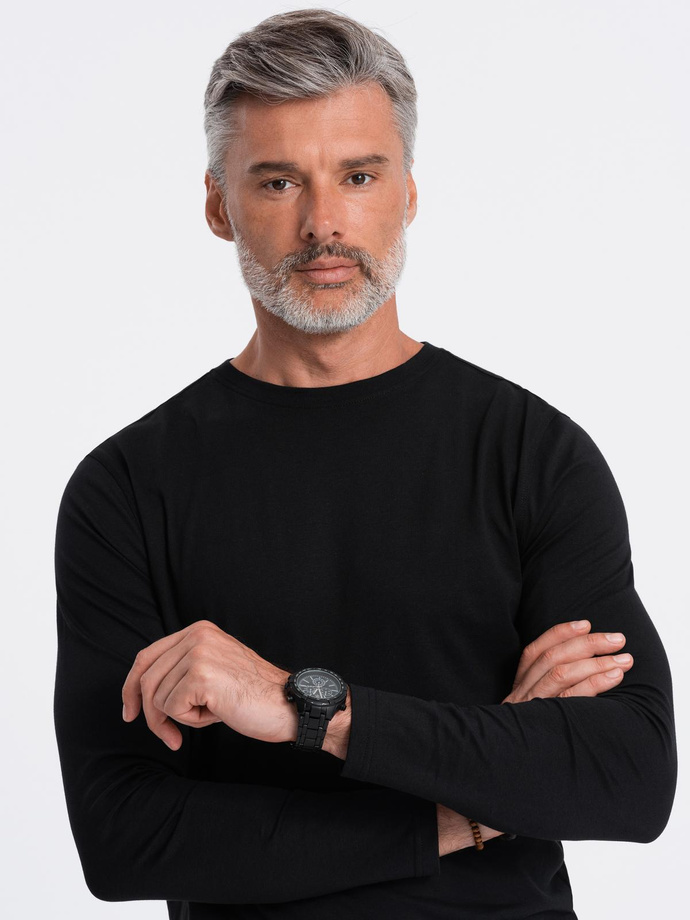 Zestaw longsleeve męski z długim rękawem 2-pak - mix V8 Z43