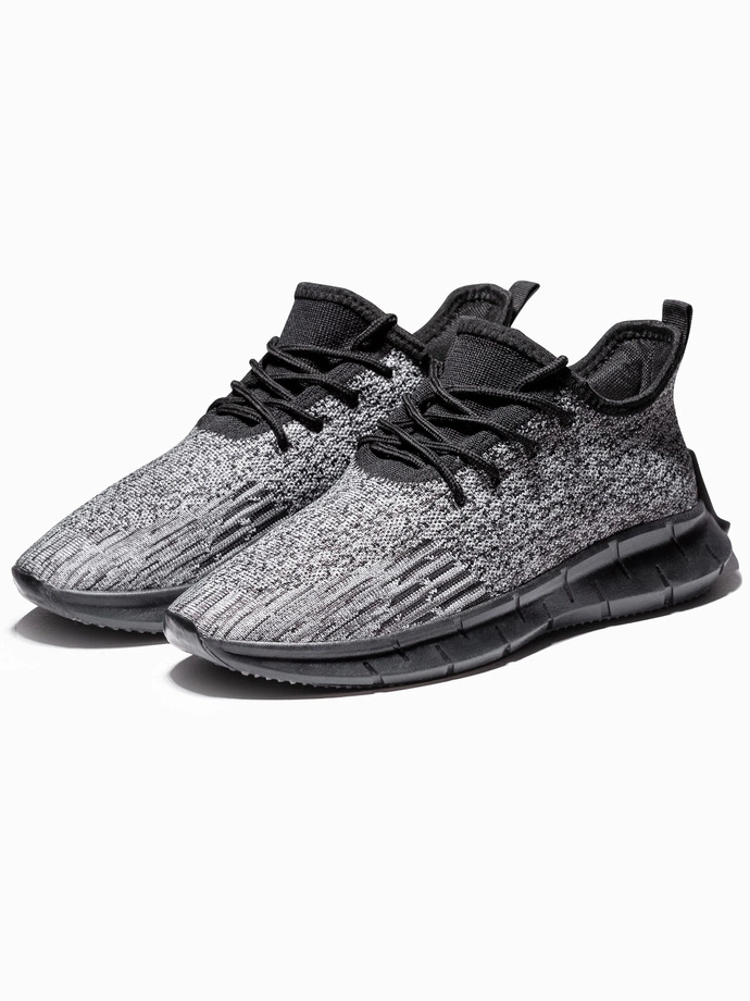 Buty męskie sneakersy - szare V5 T388