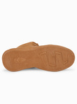 Buty męskie sneakersy wysokie - camel V2 T380