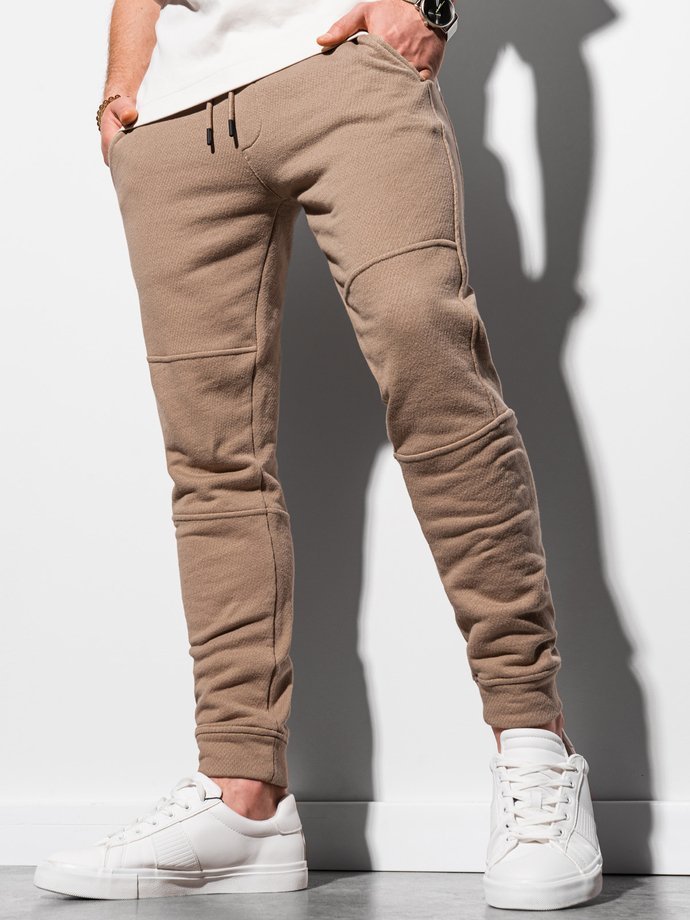 Komplet męski bluza + spodnie Z24 - jasnobrązowy
