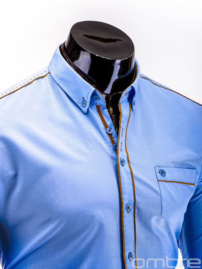 Koszula K230 - błękitna
