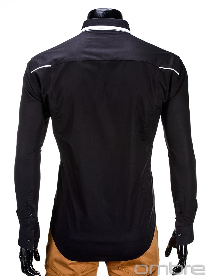 Koszula K293 - czarna