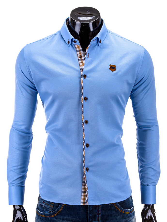 Koszula - błękitna K257