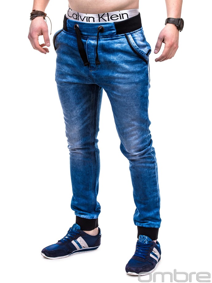 Spodnie P102 - ciemny jeans