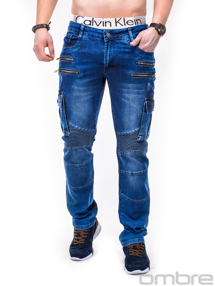 Spodnie P327 - jeansowe