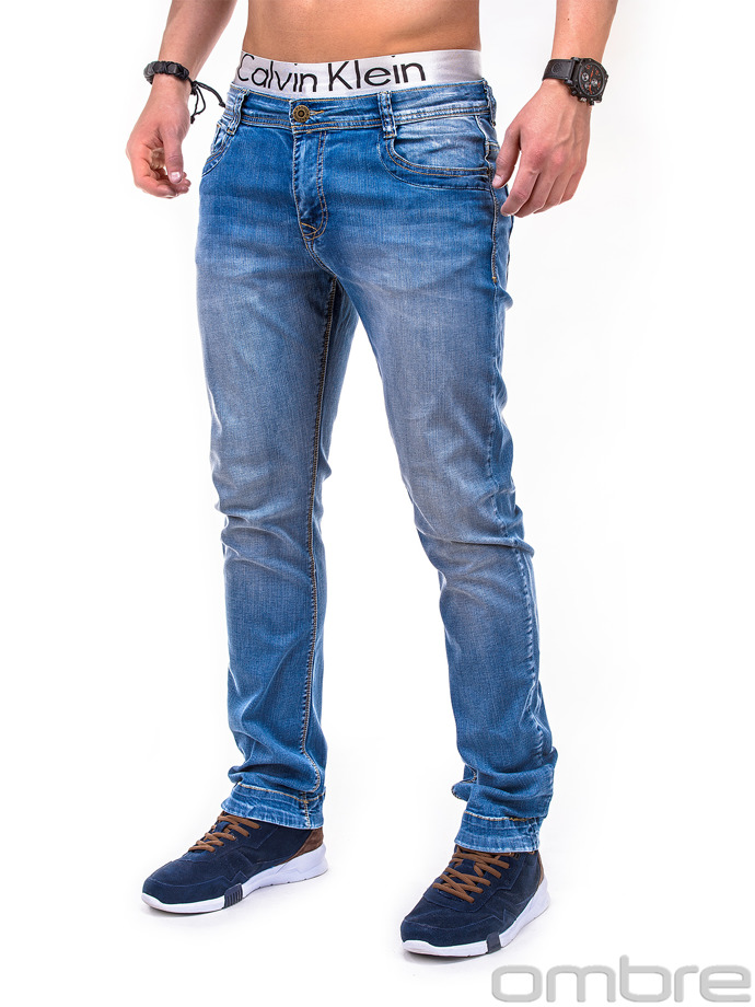 Spodnie P347 - jeansowe