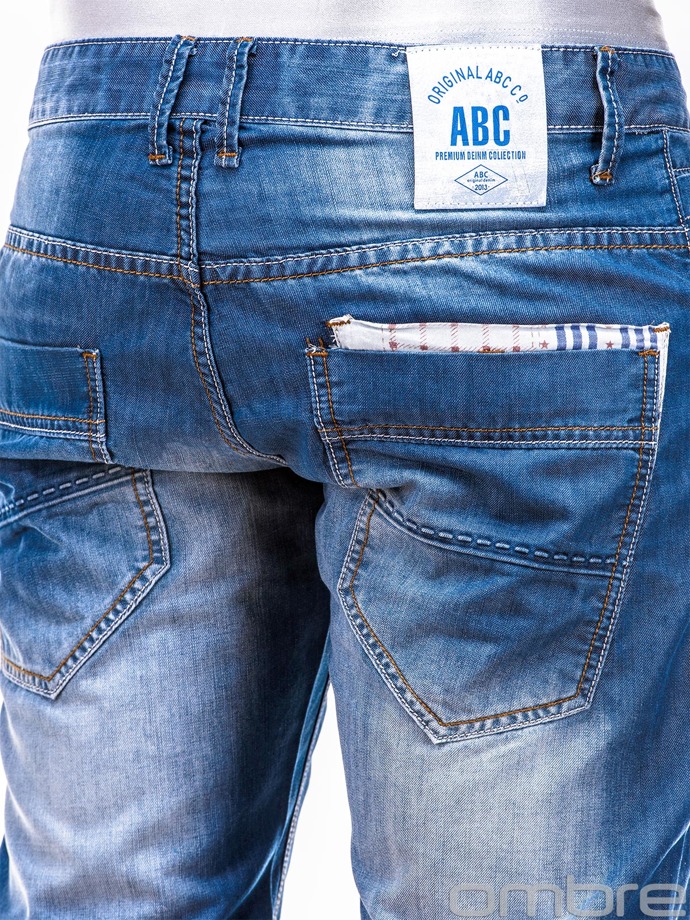 Spodnie P348 - jeansowe