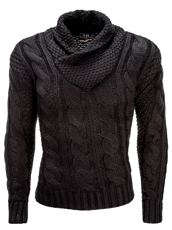 Sweter E61 - czarny