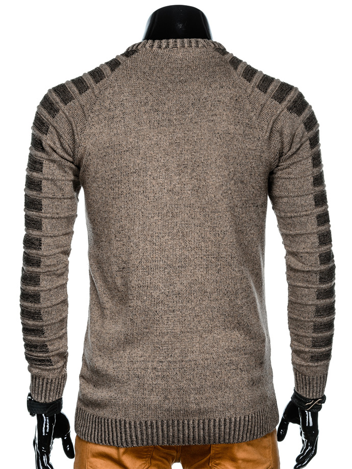 Sweter męski E138 - beżowy
