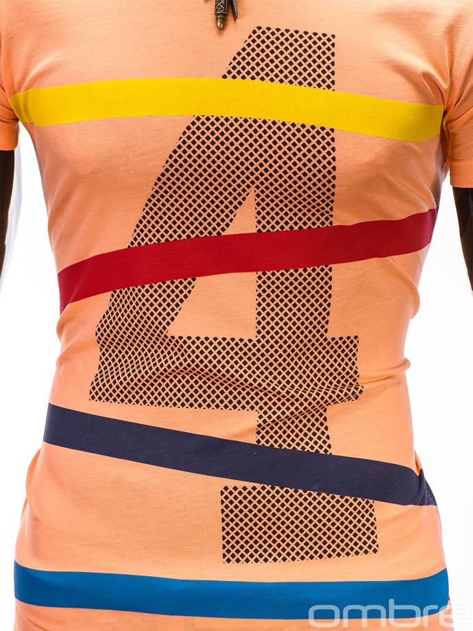 T-shirt S405 - pomarańczowa