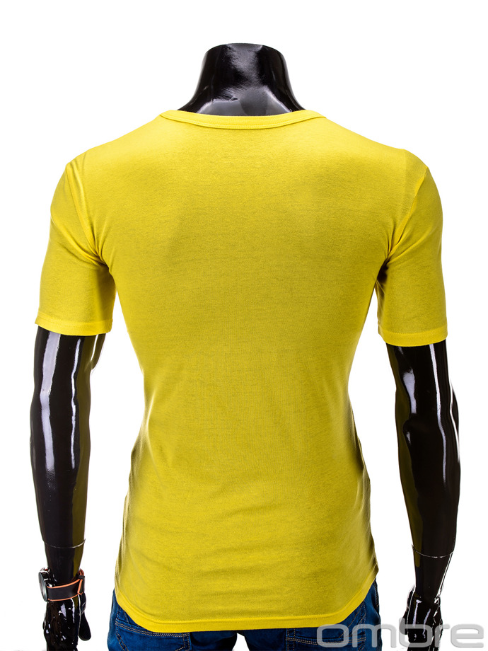 T-shirt S617 - żółty
