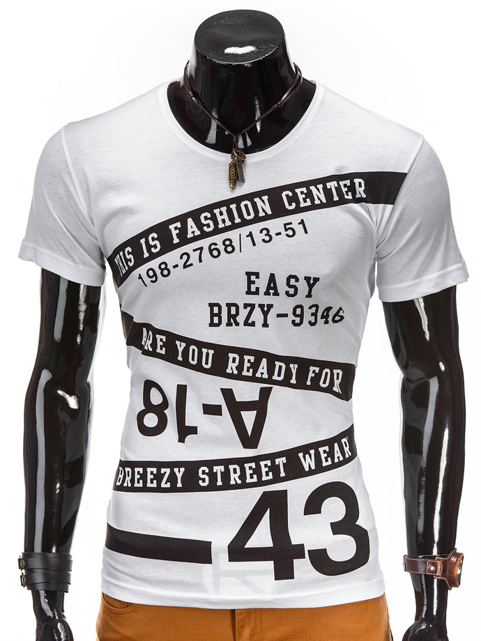 T-shirt - biała S425
