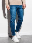 Spodnie męskie jeansowe P941 - niebieskie
