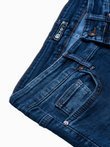Spodnie męskie jeansowe P942 - niebieskie