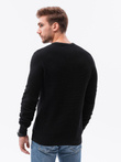 Sweter męski E185 - czarny